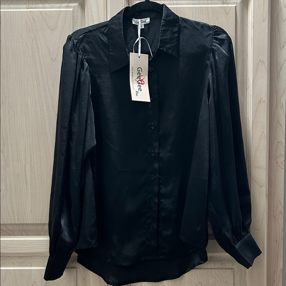 Black Button Down Shirt